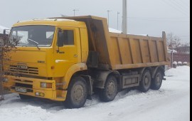 Услуги самосвала. Щебень, земля, песок, асфальт