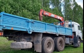 Манипулятор- кран аренда услуги грузоперевозки