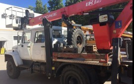 Услуги полноприводной автовышки