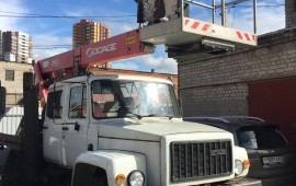 Услуги полноприводной автовышки