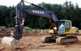 Аренда гусеничного экскаватора Volvo EC170D