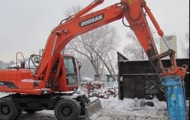 Экскаватор, гидромолот (до 33 тонн)