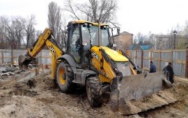 Услуги экскаватора погрузчика