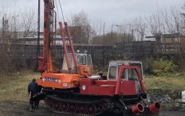 Буровая. Услуги по бурению и забивки свай