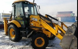 Аренда/услуги JCB экскаватор погрузчик (есть Бара