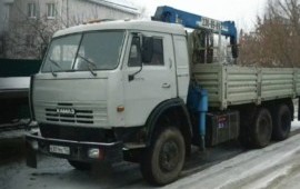 Кран- манипулятор. Перевозка грузов.