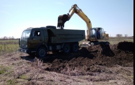 Доставка: песок, щебень, чернозём