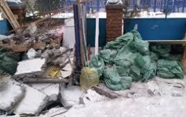 Услуги по вывозу мусора.