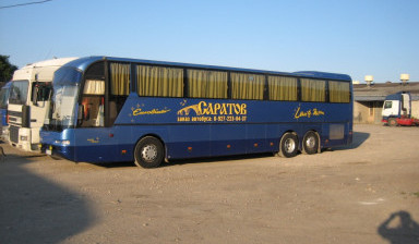 Заказ  аренда туристического автобуса Neoplan  в Саратове