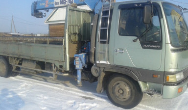 Грузоперевозки манипулятор - кран услуги заказ в Улан-Удэ