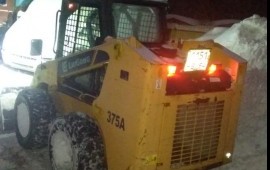 Услуги минипогрузчика. Уборка снега.