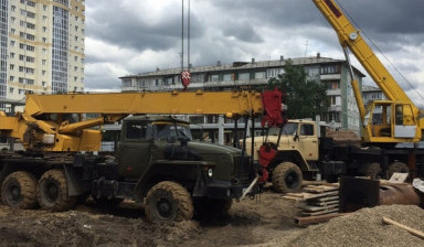 Аренда автокранов 16-25 тонн в Омске