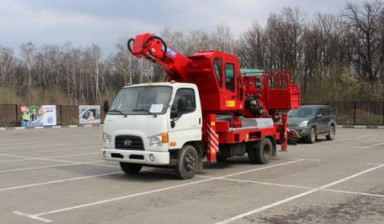 Автовышка, АГП, услуги, аренда, заказ спецтехники в Омске