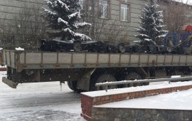 Кран-борт, 15т.