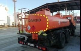 Перевозка нефтепродуктов, бензовоз, топливозаправщ