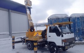 Аренда автовышки 15 до 28 м