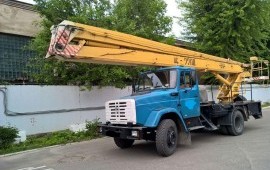 Аренда авто вышки. Услуги автовышка.