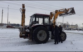 Услуги экскаватора погрузчика