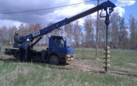 Бурильная машина аренда. Услуги ямобур.
