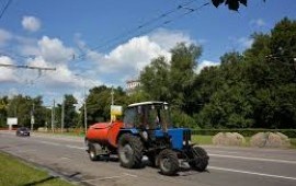 Погрузочно-уборочная машина