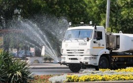 КДМ Поливомоечная уборочная дорожная машина