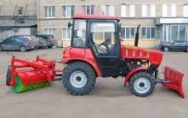 Аренда дорожной щетки