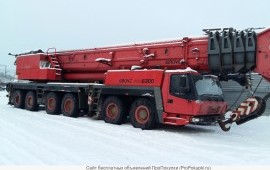 Аренда услуги автокрана от 25 до 200 тонн