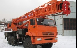 Аренда услуги автокрана от 25 до 200 тонн