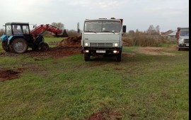 Услуги самосвала 10кубов. Песок, щебень, земля. в Твери
