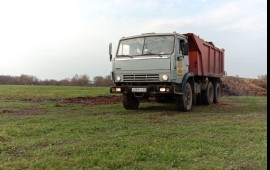 Услуги самосвала 10кубов. Песок, щебень, земля. в Твери