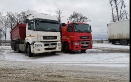 Самосвалы-Тонар. Перевозка нерудных материалов.