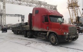 Грузоперевозки длинномер бортовой. Шаланда.