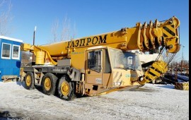 АвтоКран 25-80т аренда. Услуги кран.