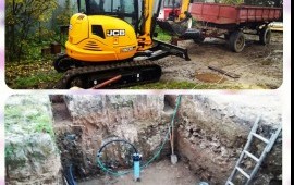 Мини Экскаватор JCB аренда.