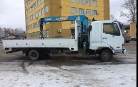 Аренда манипулятора- крана услуги грузоперевозки