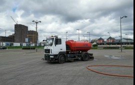 Аренда поливомоечной машины услуги заказ