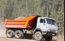 Услуги самосвал. Песок, щебень, грунт, торф, навоз