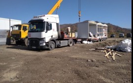 Трал, перевозка негабаритных грузов по России