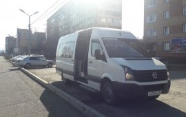 Аренда автобуса с водителем, микроавтобуса в Назарово