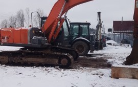 Услуги экскаватора погрузчика