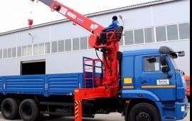 Манипулятор- кран с пропуском в центр 3-20т