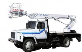 Автовышка АП-22 на базе ГАЗ 3309