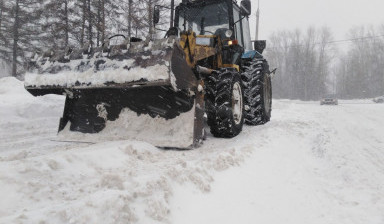 Уборка снега, вывоз снега в Томске