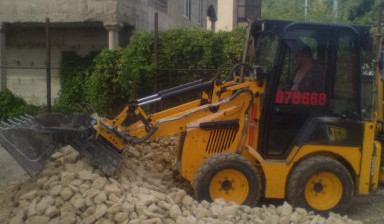 Мини Экскаватор-Погрузчик аренда. jcb