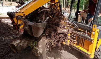 Мини Экскаватор-Погрузчик аренда. jcb