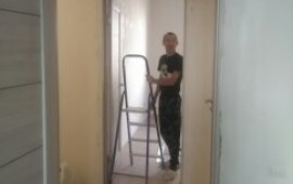 Поклейка обоев. Стеновые работы.