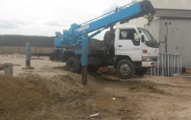 АРЕНДА ЯМОБУРОВ (Япония) телескоп 4WD.