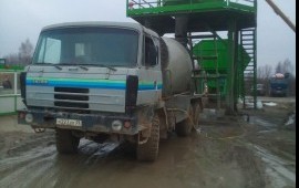 Автобетоносмеситель вездеход