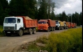 Самосвалы 20-25 тонн. Перевозка материалов, грузов