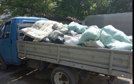 Вывоз мусора с погрузкой в Симферополе